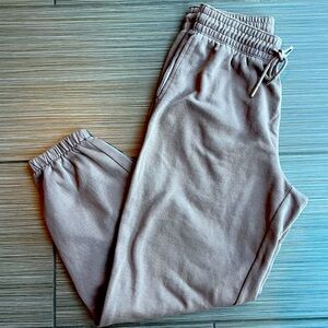 H&M Taupe Jogger Sweatpants